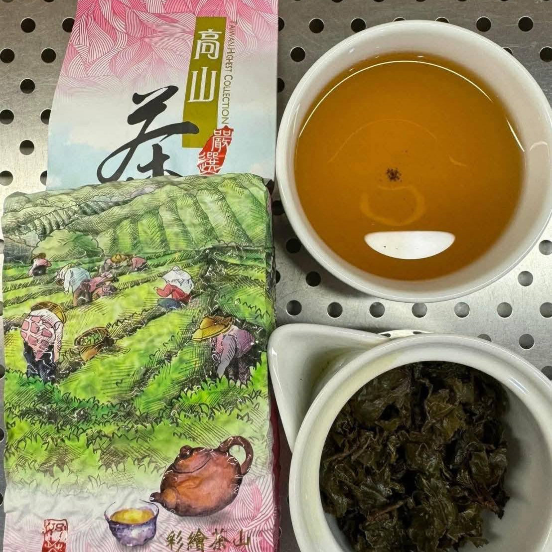 四季春茶茶湯 金黃明亮